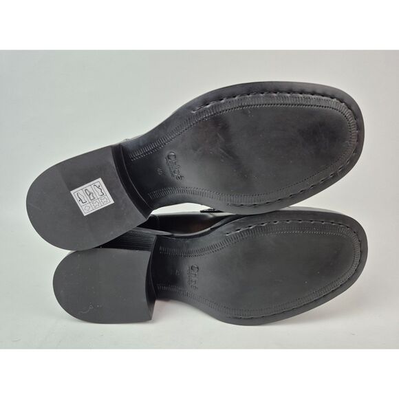 Chloé Women's Oak Brown Dakota Patent Loafer Loafer Pumps Size 40 Chloe - Picture 6 of 6